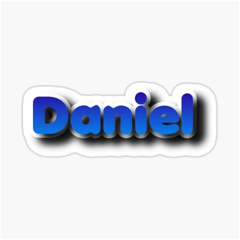 Daniel Sticker For Sale By Aliibnouhassan Redbubble