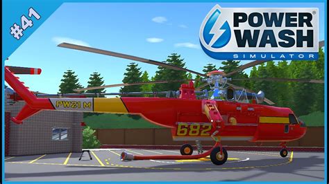 PowerWash Simulator 41 Der Heli Ist Wieder Einsatzbereit PS5 YouTube