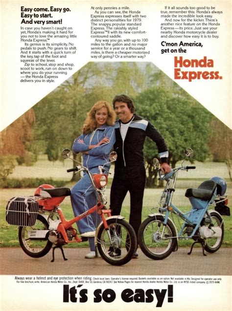 1979 Honda Express Motor Bikes Rvintageads