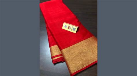 Exclusive Traditional Pure Mysore Silk Wrinkle Crepes Saree YouTube