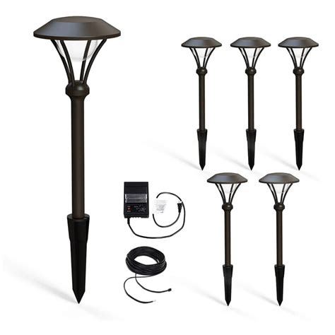 Malibu Celestial 6 Pack Led Pathway Lights Led Low Voltage Landscape Lighting 8406 2904 06