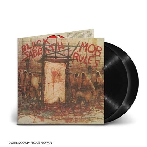 Black Sabbath Mob Rules DOUBLE LP GATEFOLD Heavy Power