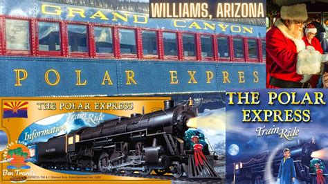 The Polar Express Train Ride Grand Canyon Railway Hotel Williams