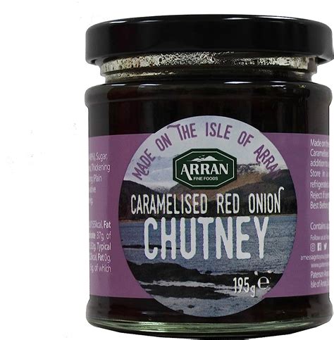 Arran Caramelised Red Onion Chutney 195g The Pantry Expat Food Beverage