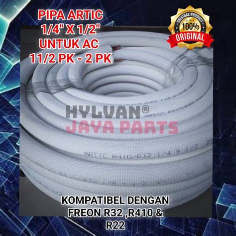 Jual PIPA AC ARTIC 1 5 2 PK UKURAN 1 4 1 2 PER METER Shopee Indonesia