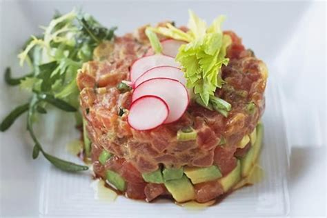 Tartare De Thon Aux Avocats Et Radis Recette Tartare De Thon