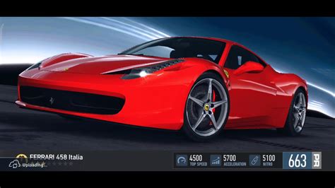 Need For Speed No Limits Unlocked Ferrari 458 Italia YouTube