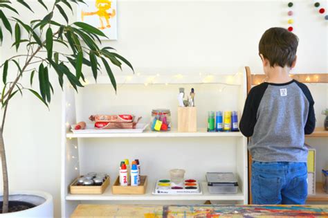 Our Art Shelves Update How We Montessori Bloglovin’