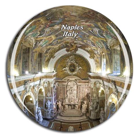 Buy Weekino Italy Sansevero Cathedral Naples Fridge Magnet D Crystal