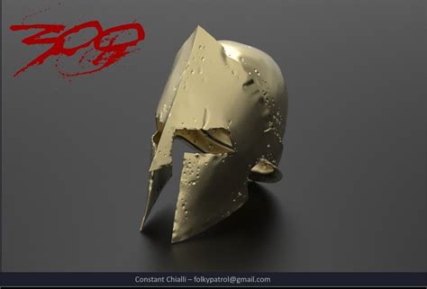 300 - Spartan Helmets 3D model 3D printable | CGTrader