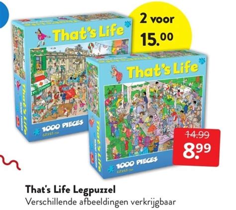 That S Life Legpuzzel Aanbieding Bij Boekenvoordeel