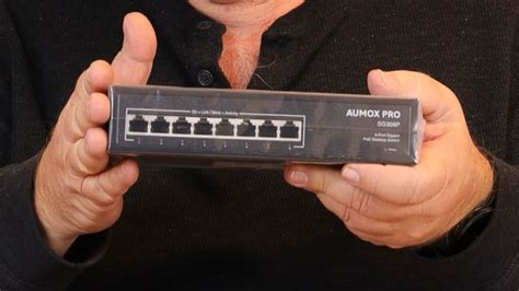 Plug And Play With AUMOX PRO 8 Port Gigabit Ethernet Unmanaged PoE