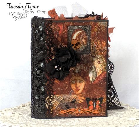 Terrys Scrapbooks A Witchy Oct 31 Halloween A Junk Journal