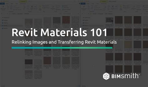 Revit Materials 101 – Relinking Images and Transferring Revit Materials