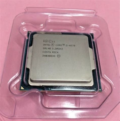 Intel Core i5-4570 Quad-Core Desktop Processor 3.2 GHZ 6MB Cache, For ...
