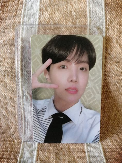 Bts Photocard J Hope Maps Of The Soul Persona Ver Hobbies Toys