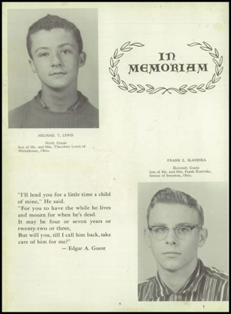 Explore 1960 Anthony Wayne High School Yearbook, Whitehouse OH - Classmates