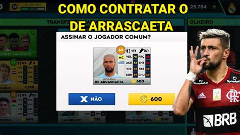 Como Comprar O De Arrascaeta No Dream League Soccer Youtube