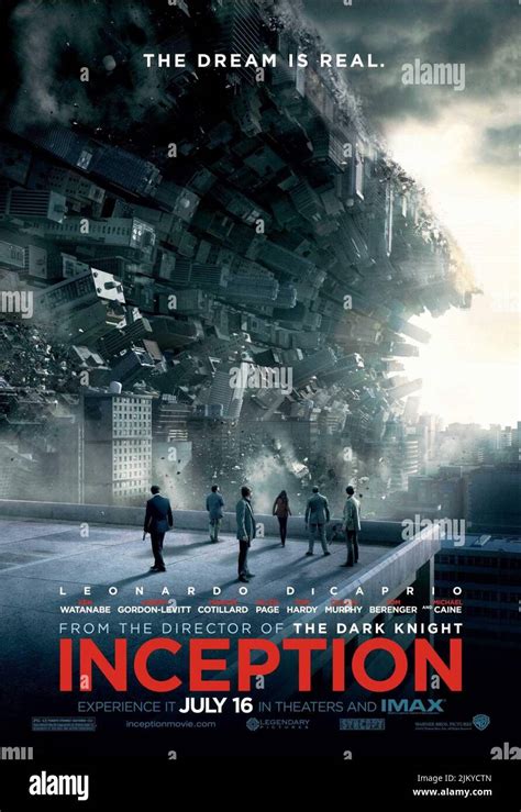 Movie Poster Inception 2010 Stock Photo Alamy