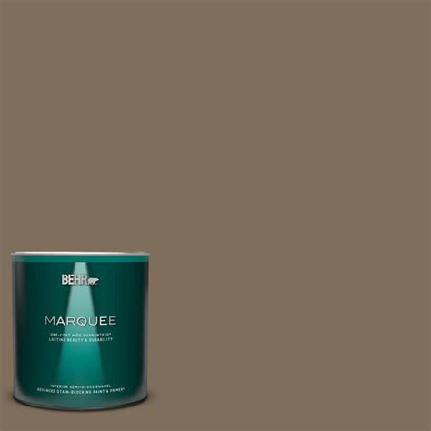 Behr Marquee Qt D Butternut Wood Semi Gloss Enamel Interior