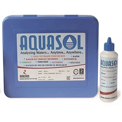 Aquasol Fluoride Test Kit Packaging Type Box At Rs Piece In