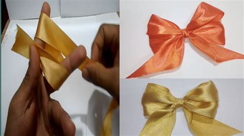 Diy Crafts How To Make Simple Easy Bow Ribbon Hair Bow Tutorial