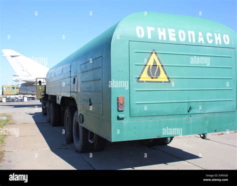 The tanker of planes Stock Photo - Alamy