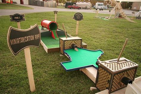 What A Complicated Golf Shot Miniature Golf Course Indoor Miniature