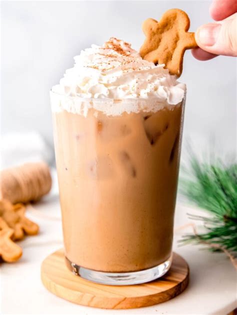 Gingerbread Oat Milk Chai Latte Coffeecopycat