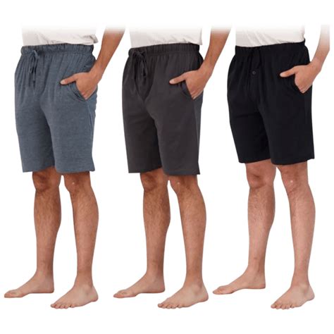 Sidedeal Pack Men S Cotton Lounge Shorts With Pockets