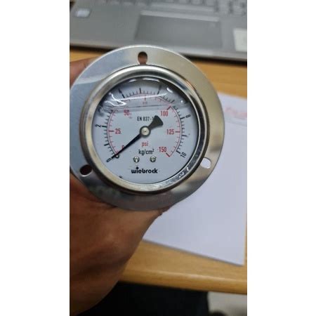 Jual Pressure Gauge Payung Stainless Kuningan 2 1 2 Inch 10 Kg Bar 150