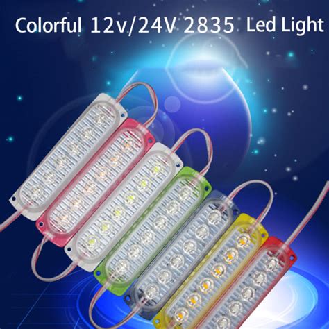 10 Pieces 24v Led Module Truck 6led Super Bright Side Marker Indicator Light For Bus Lorry