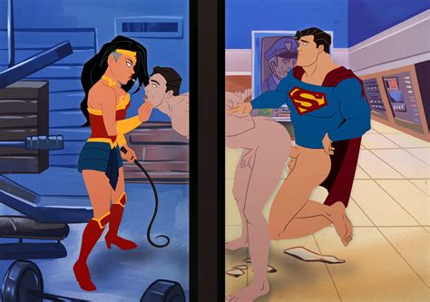 Justice League Stuck By Elmrtev Hentai Foundry