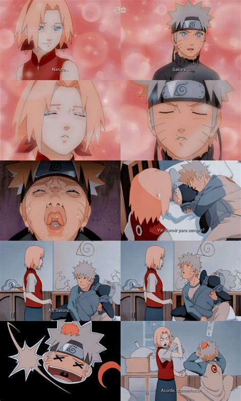 Tirinha Naruto Shippuden Naruto Uzumaki E Sakura Haruno Anime