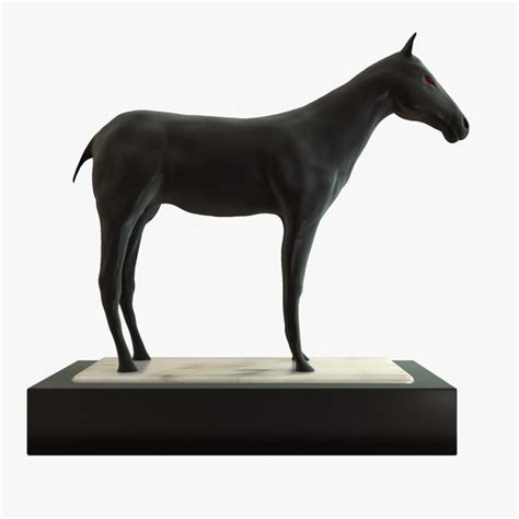 3d horse sculpture