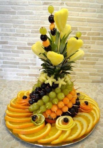 Algunas Idea Sobre Como Hacer Decoraciones Con Frutas Bandejas De