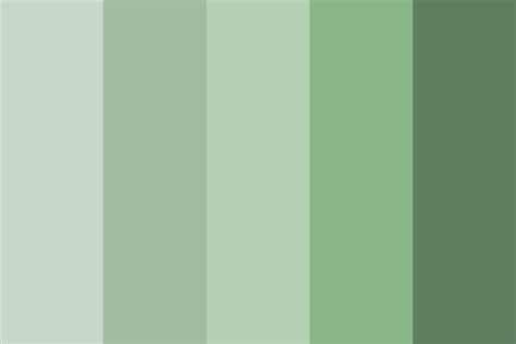 A Green Spring Color Palette | Spring color palette, Nature color ...