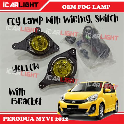 Perodua Myvi 2012 Myvi 1 5L Extreme ZHX 2013 2014 GHX Oem Fog Lamp Spot