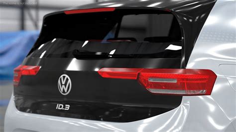 Volkswagen ID3 Simple Interior 3D Model $99 - .3ds .blend .c4d .fbx ...