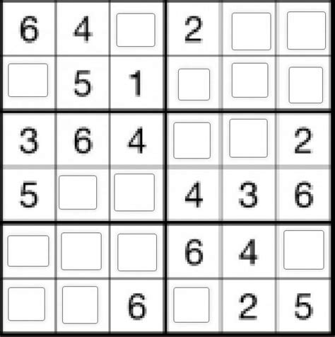 Resuelve El Siguiente Sudoku 6X6 Brainly Lat