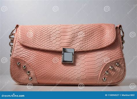 Pink Handbag Stock Image Image Of Sale Colour Style 110094527