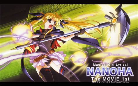 Fate Testarossa Mahou Shoujo Lyrical Nanoha Hd Wallpaper By Okuda