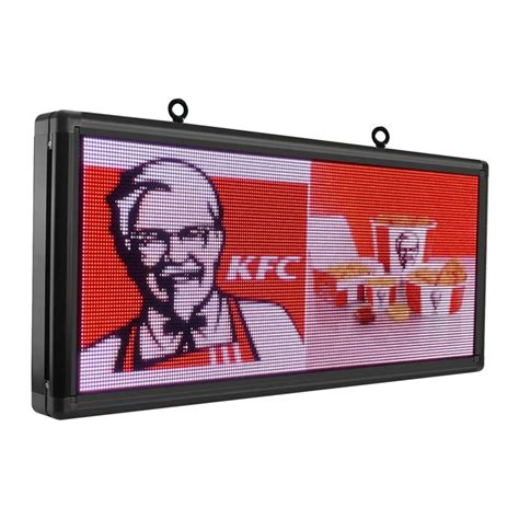 Se Al LED P6 De 18 X 40 A Todo Color Pantalla LED Con Texto Desplazable