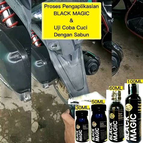 Black Magic Penghitam Body Kasar Permanent 50 60 100 Ml Lazada Indonesia