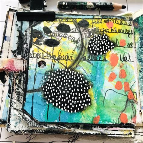 Art Journaling Sophie De Cort Altered Book Art Mixed Media Art