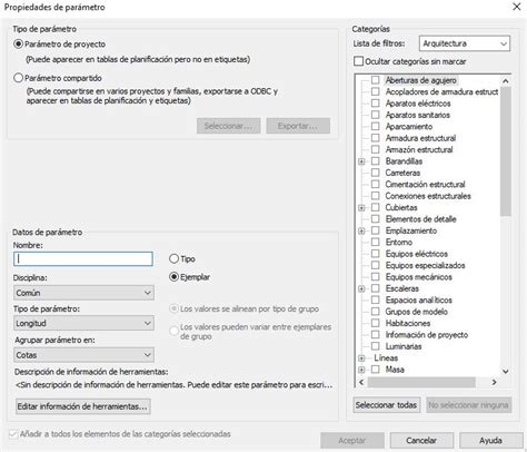 Categor As En Revit Fundamentos Y Utilidades B Sicas Taller Bim