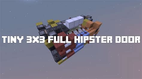 Showcase Tiny 3x3 Full Hipster Door 1112 Youtube