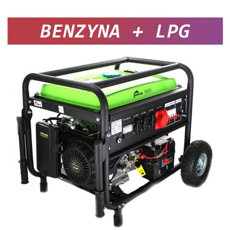 Agregat Prądotwórczy Barracuda 5 5 kW 400V BENZYNA LPG Sklep Barracuda