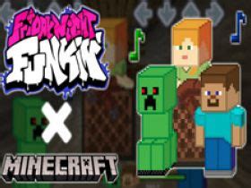 FNF Minecraft Creeper Vs Steve Play Friday Night Funkin Games Online