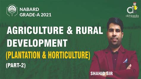 NABARD GRADE A EXAM 2021 Agriculture Rural Development Plantation